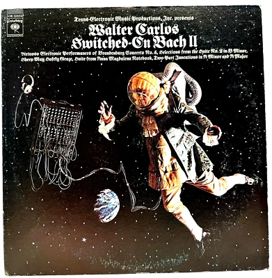 Walter Carlos Switched-On Bach II 1973 Vinyl Columbia Records 1st Press - Image 1 of 4