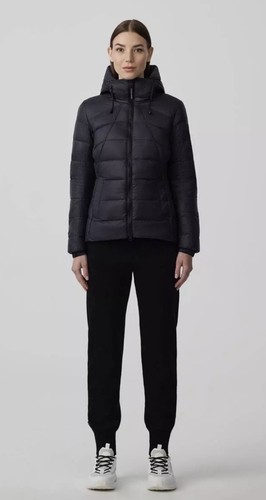 Giacca Abbott Hoody Canada Goose Nera Taglia Donna XL