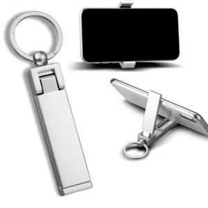 Foldable Bag Hangers Holder MobilePhone Holder Purse Hook AntiSlip Pad Keychain\ - Picture 1 of 8