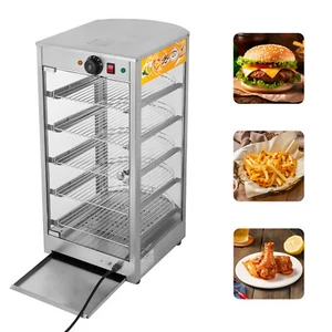 Electric Commercial Food Warmer, Food Display Warmer, Food Warming Cabinet 5Tier - Picture 1 of 19
