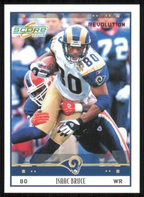 2005 Score Revolution #263 Isaac Bruce /199 - Image 1 of 2