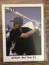 2010 TRISTAR Obak Black #1 Dustin Ackley 11/50