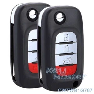 2x para Benz Smart Fortwo 453 Forfour 2015-2017 Smart Remote Llavero CWTWB1G767 - Imagen 1 de 4