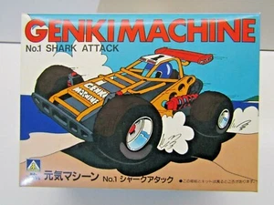Aoshima Genki Machine No. 1 Shark Attack Off Road Racer with Pull Back Motor - Bild 1 von 7