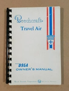 Very Excellent Beechcraft Travel Air D95A Owner's Manual 95-590014-61 - Foto 1 di 6
