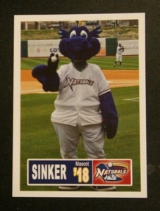 2018 Grandstand, Northwest Arkansas Naturals - Mascot - SINKER