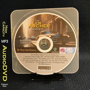 The LEW ARCHER Series By Ross MacDonald 15 MP3 Audiobook Collection - Picture 1 of 1