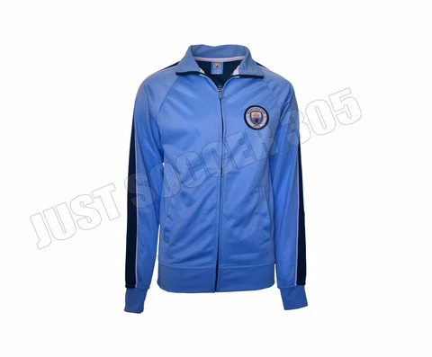 Manchester City Track Jacket Zip up Youth Kids boys New Season Soccer Cover