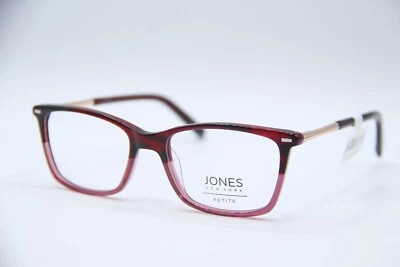 NUEVAS GAFAS JONES NEW YORK J244 ROSA DEGRADADO RECTANGULAR AUTÉNTICAS 49-16 Foto 1 de 4