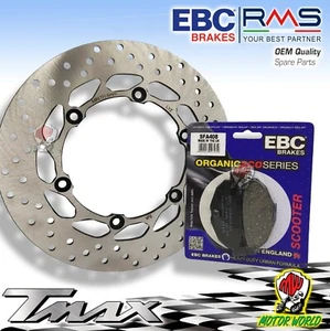 KIT DISCO FRENO POSTERIORE + PASTIGLIE EBC YAMAHA T-MAX 500 ABS 2007 2008 2009 - Imagen 1 de 1