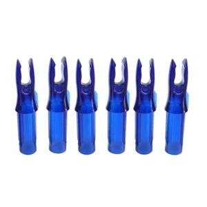 50pcs ID6.2mm Arrow Nocks Archery Insert Tips Arrow Shaft Tails Plastic Target - Picture 1 of 21