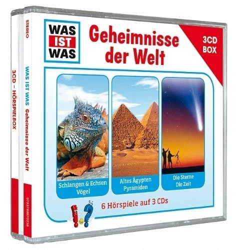 WAS IST WAS - WAS IST WAS 3-CD HÖRSPIELBOX VOL.3-GEHEIMNISSE 3 CD NEU - Bild 1 von 1