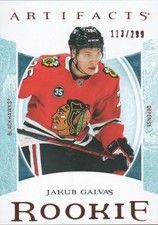 2022-23 Upper Deck Artifacts Hockey Copper #198 Jakub Galvas /299