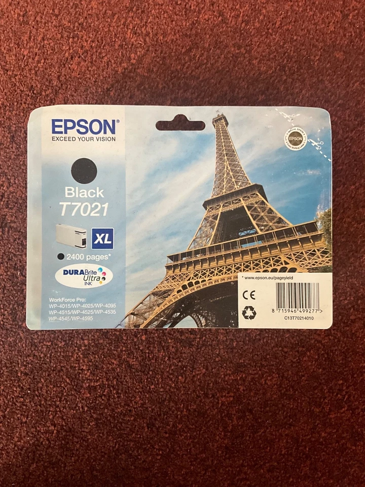 Genuine Epson T7021 XL Ink Cartridge - FREE UK DELIVERY! - Image 1 of 1