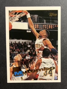 Dikembe Mutombo Topps #190 Denver Nuggets - Picture 1 of 2