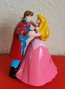 Juguete de colección de bailarines de cuerda de Aurora y Príncipe Felipe de la Bella Durmiente Disney alrededor de los 90 - Imagen 1 de 9