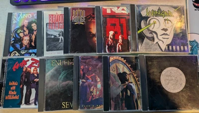 Lot of 29 CDs (Hair Metal/ Glam/ Hard Rock) Several Awesome Titles OOP Foto 1 de 3