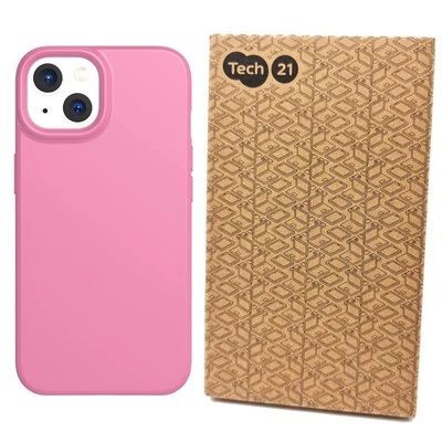 Tech21 Case Cover For iPhone 14 - Evo Lite Thin & Multi-Drop Protection Pink - Image 1 of 4