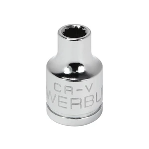Powerbuilt 3/8 Inch Drive x 6 MM 12 Point Shallow Socket - 641011 - Picture 1 of 5