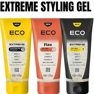 Eco Style Flex & Extreme Styling Gel Collezione Aloe - Pantenolo - Biotina 6 oz - Foto 1 di 4