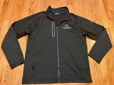 AWS Logo NORTH FACE Canyon Flats JACKET Mens Large Black Fleece LG Cloud AI/ML L - Image 1 of 4