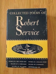 Vintage 1940 Hardcover The Collected Poems of Robert Service Dodd Mead HCDJ Poem - Picture 1 of 4