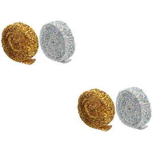  2 Pack Strassband Selbstklebend Selbstklebendes DIY -Kleidungszubehör - Bild 1 von 12