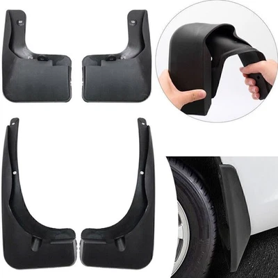 4pcs Front & Rear Splash Guards Mud Flaps Mudguard for Toyota RAV4 2013-2015 - Image 1 of 4