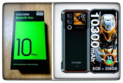 DOOGEE BLADE 10 MAX 4G  20GB+256GB Android14 Batt.10.300 mAh (SMARTPHONE NUOVO)  - Immagine 1 di 3