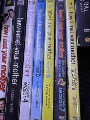 How I Met Your Mother DVD 1-8 Lot Seasons 1 2 3 4 5 6 7 8 HIMYM TV Show Series - Image 1 of 4
