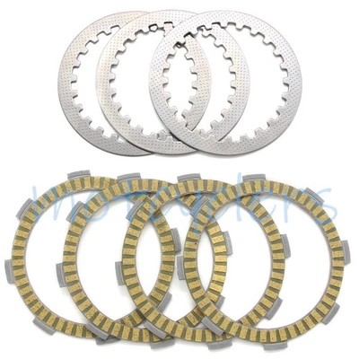 Kit frizione acciaio e piastre frizione per Honda XR100 CRF100 CR50 RE/RF CR60 RF/RG - Immagine 1 di 4