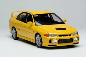 1999 Mitsubishi Lancer Evolution IV EVO IV 1/18 Dandelion Yellow by Motorhelix - Picture 1 of 8