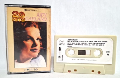 Vintage 1983 Original Judy Garland 20 Hits Cassette Tape Traditional Pop Jazz - Image 1 of 4