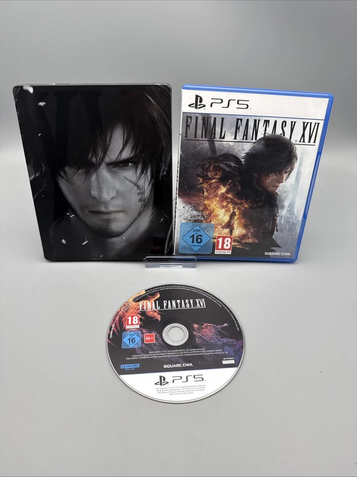 Final Fantasy XVI / FF 16 (Steelbook Edition)  Sony PlayStation 5 - Bild 1 von 1