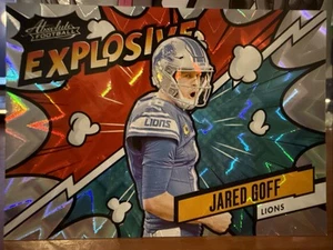 2024 Panini Assoluto - Esplosivo Jared Goff #EX-JGF - Foto 1 di 2