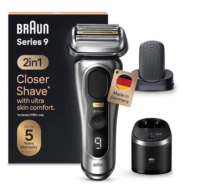 Braun Shaver Series 9 Pro+ Top Model 9597cc Wet & Dry Shaver  - Image 1 of 4