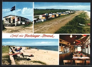 AK Fischleger-Strand, Gastwirtschaft Zur messingkanne, auf dem Campingplatz - Bild 1 von 2