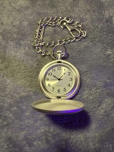 SHERIDAN POCKET WATCH - STAINLESS STEEL - Picture 1 of 8