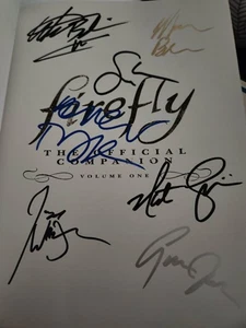 Firefly The Official Companion Vol. 1 Multi-Signed Rare Titan Books 1st Edition - Picture 1 of 4