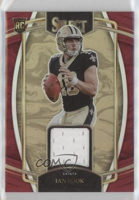 2021 Panini Select Rookie Swatches Red Prizm Ian Book #RSW-IBO RC - Image 1 of 2