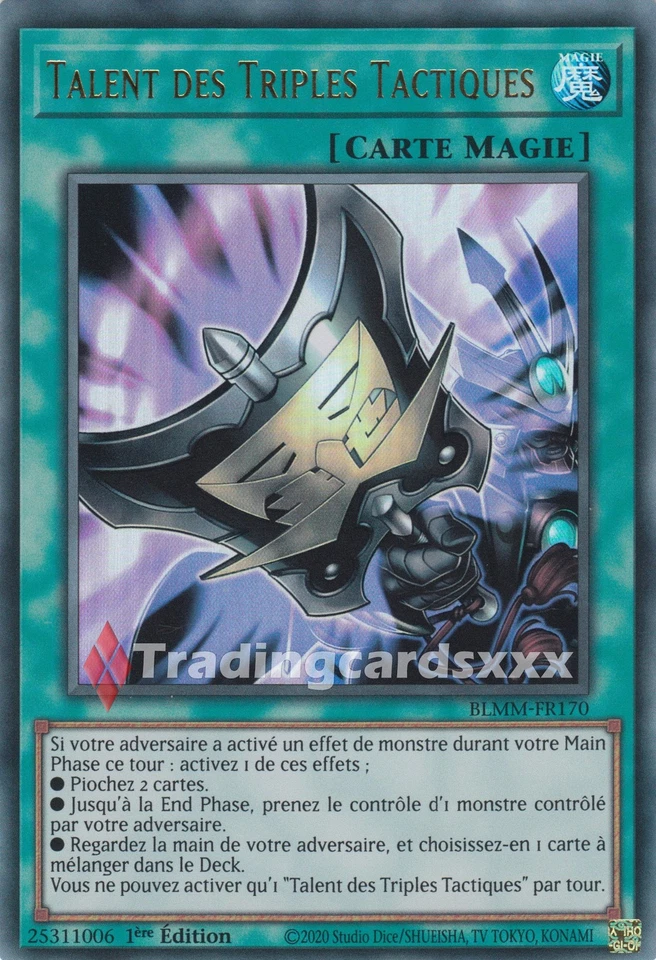 Yu-Gi-Oh! Talent des Triples Tactiques : UR BLMM-FR170 - Photo 1/1