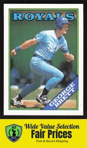 1988 Topps George Brett #700 Kansas City Royals Baseball Card - Picture 1 of 2