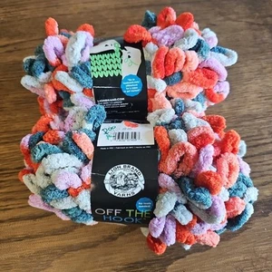 Lion Brand Yarns Off The Hook Yarn Color Galaxy #7 Jumbo 3.5 oz. 100g Polyester - Picture 1 of 6