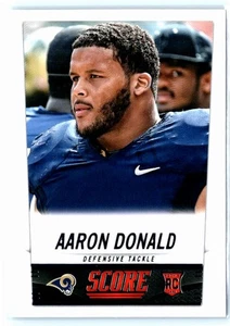 2014 Score #332 Aaron Donald RC - Picture 1 of 2
