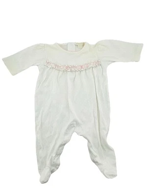 Kissy Kissy Premier Baby Infant Girl Smocked Footed One Piece, 0-3 Months - Image 1 of 4