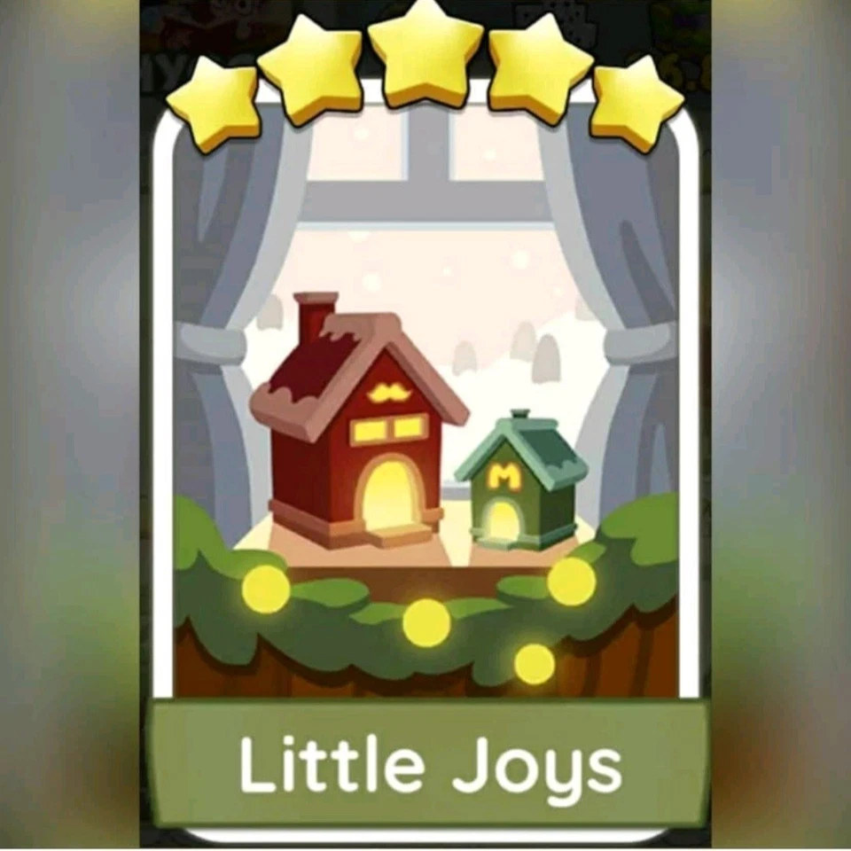 1 X Little Joys Sticker ( ⭐️⭐️⭐️⭐️⭐️ ) Set - 19  Mono_poly_Go Sticker ( Fast )  - Image 1 of 1