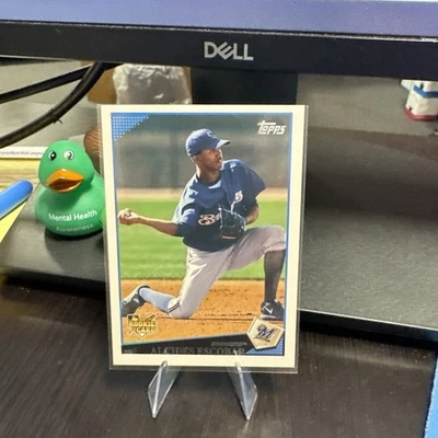 2009 Topps Baseball #108 Alcides Escobar (RC) Free Ship - Image 1 of 4