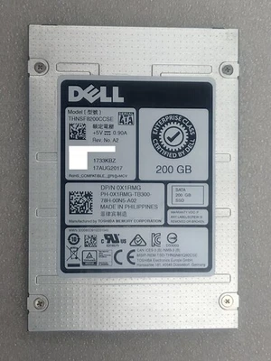 Dell X1RMG 200GB 6Gb/s SATA THNSF8200CCSE 2.5" SSD - Image 1 of 2