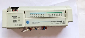 ALLEN BRADLEY 1791D-8B8P I/O BLOCK 24 VDC - Picture 1 of 5