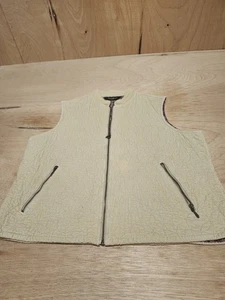 Eddie Bauer Vest Womens XL Extra Large Quilted Full Zip With Pockets  - Picture 1 of 11